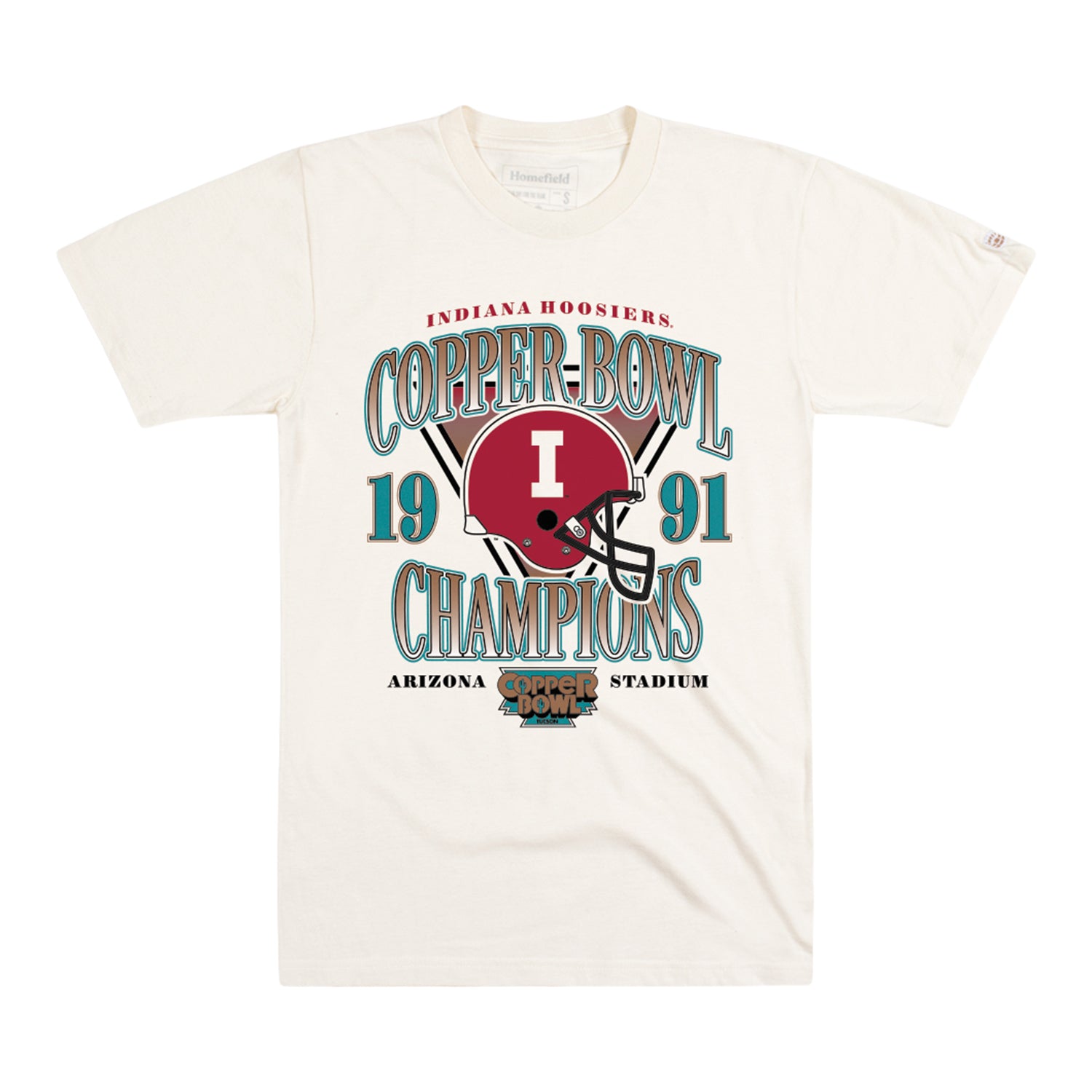 Indiana Hoosiers 1991 Copper Bowl T-Shirt - Front View
