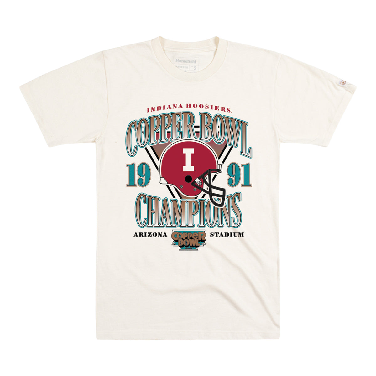 Indiana Hoosiers 1991 Copper Bowl T-Shirt - Front View