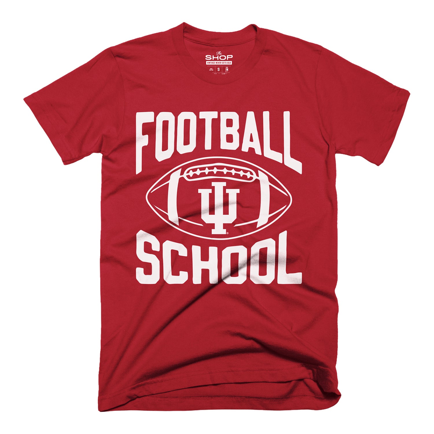 Indiana Hoosiers Football School T-Shirt -  Front View