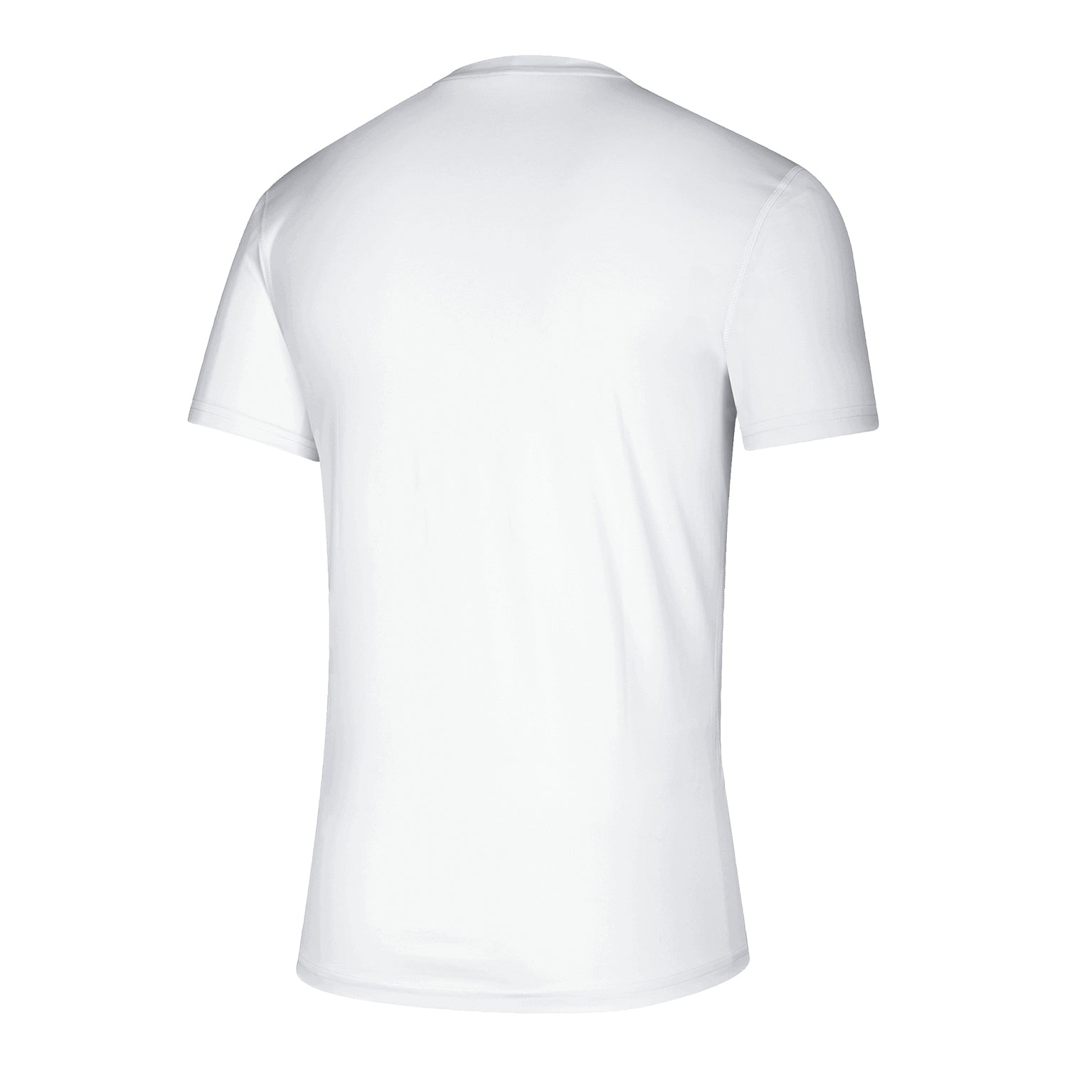 Indiana Hoosiers Hoosier the Bison Flag Waving White T-Shirt - Back view