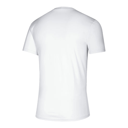 Indiana Hoosiers Hoosier the Bison Flag Waving White T-Shirt - Back view