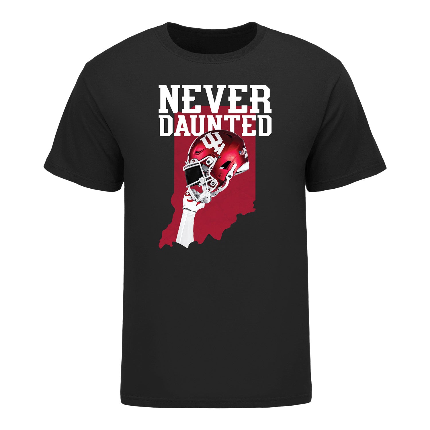 Indiana Hoosiers Never Daunted Football State T-Shirt