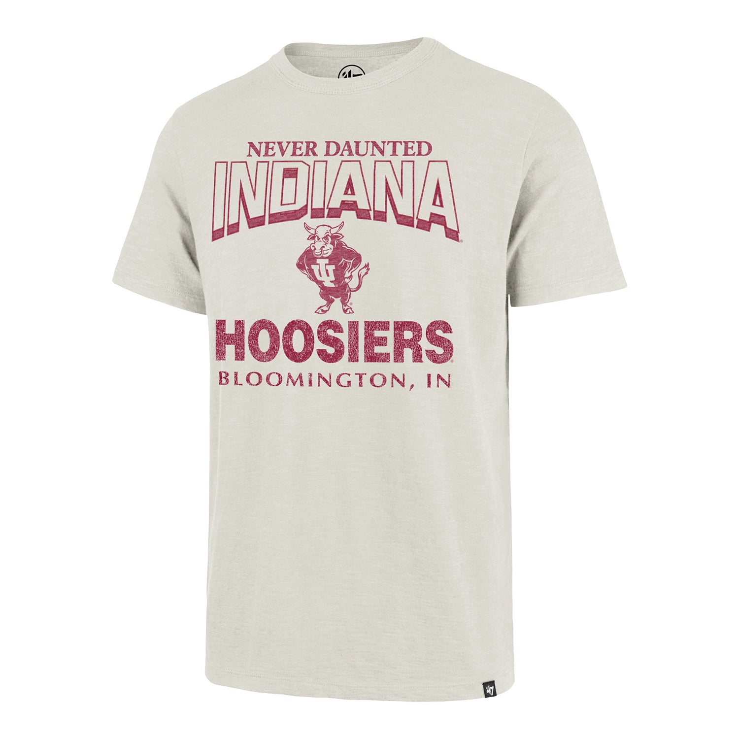 Indiana Hoosiers 47 Brand Head On Scrum T-Shirt - Front View