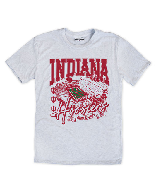 Indiana Hoosiers Memorial Stadium Graphic T-Shirt