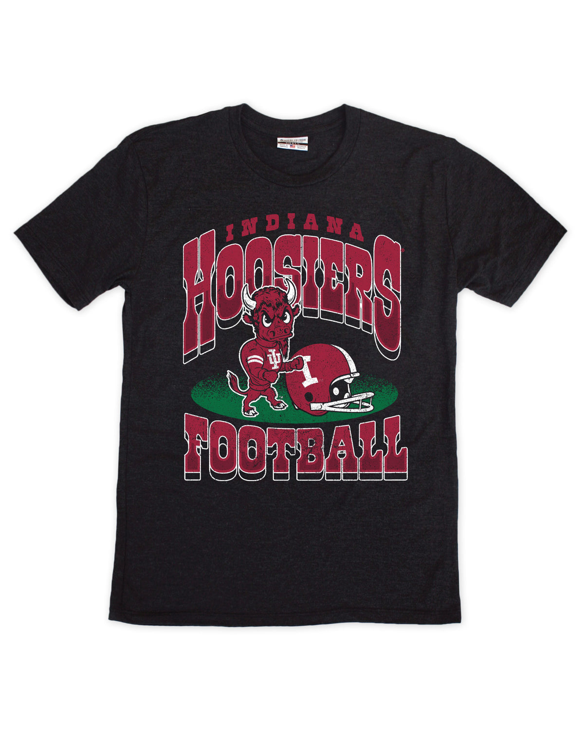 Indiana Hoosiers Bison Football T-Shirt