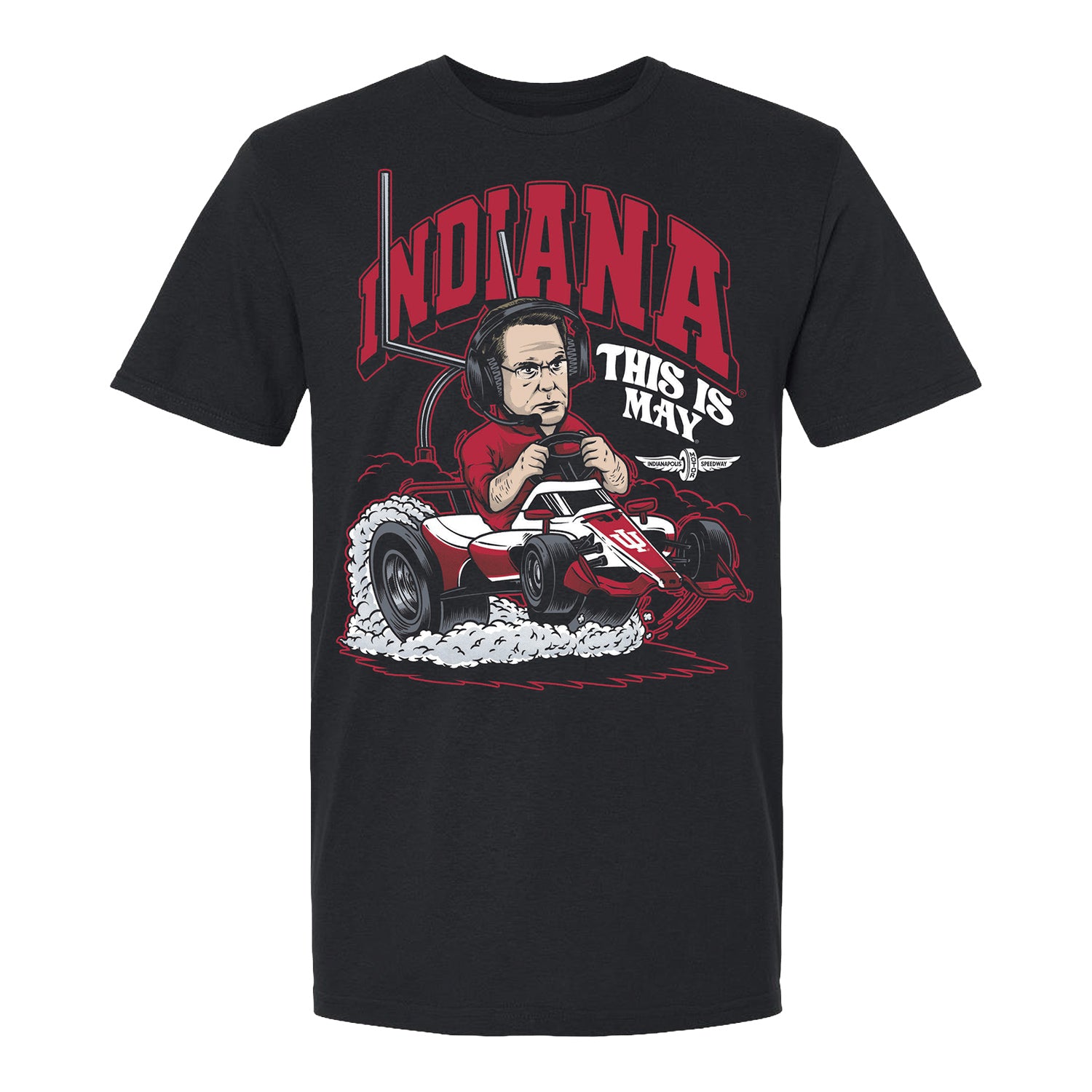 Indiana Hoosiers x IMS This is Cignetti's May T-Shirt - Front View