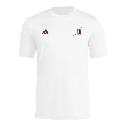 Indiana Hoosiers adidas Pregame IU T-Shirt - Front View