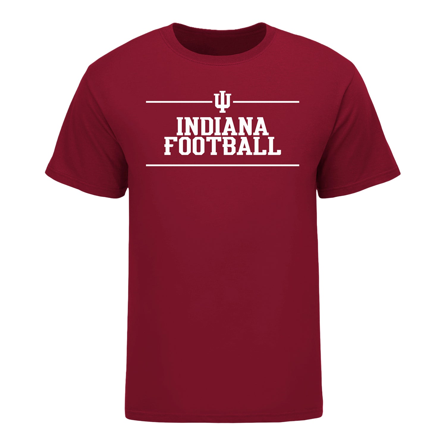 Indiana Hoosiers 2026 Student Football Schedule T-Shirt - Front View