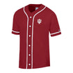 Indiana Hoosiers Superfan Baseball Crimson T-Shirt - Front View