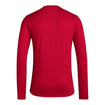 Indiana Hoosiers Adidas Football Long Sleeve Crimson T-Shirt - Back View