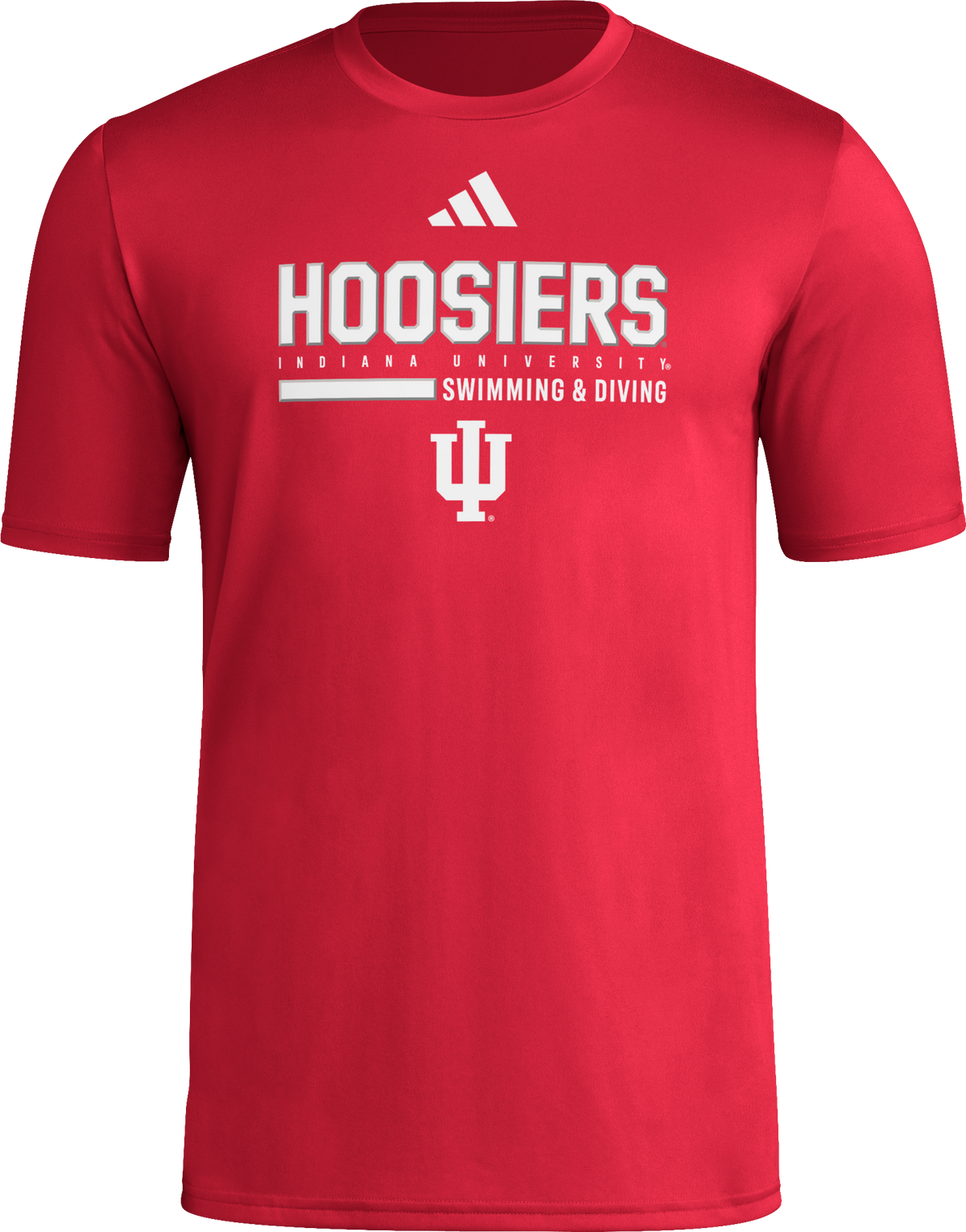 Indiana Hoosiers Swimming and Diving T-Shirt - Front view