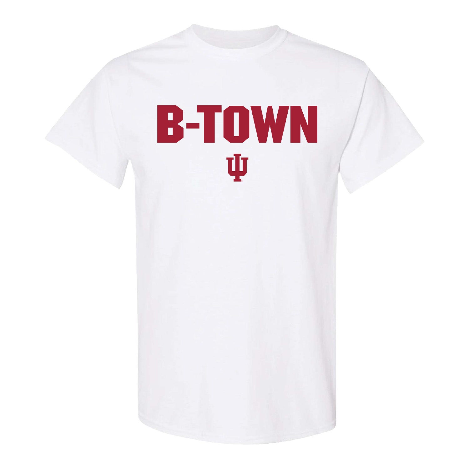 Indiana Hoosiers B-Town White T-Shirt - Front View