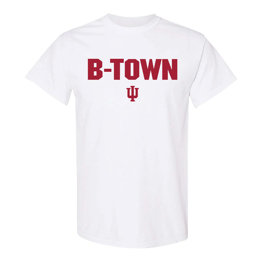 Indiana Hoosiers B-Town White T-Shirt - Front View