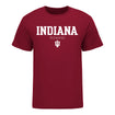 Indiana Hoosiers Rowing Crimson T-Shirt - Front View