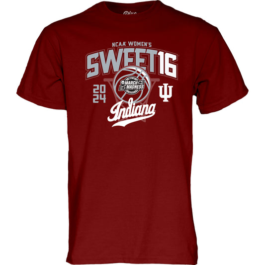Indiana Hoosiers Sweet 16 Crimson T-Shirt