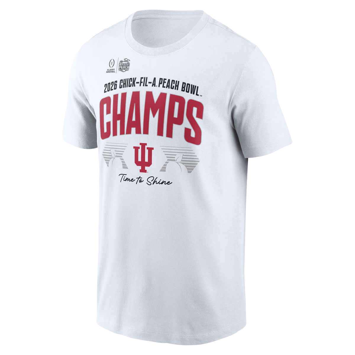 Indiana Hoosiers 2026 Peach Bowl Game Champs T-Shirt