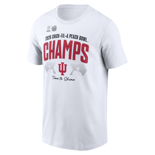 Indiana Hoosiers 2026 Peach Bowl Game Champs T-Shirt - Official