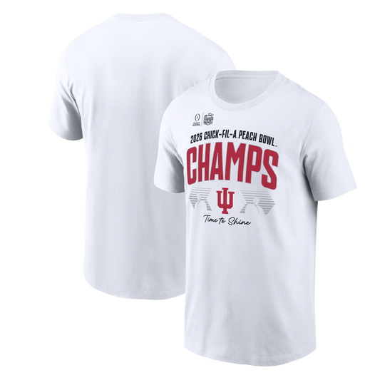 Indiana Hoosiers 2026 Peach Bowl Game Champs T-Shirt