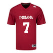 Indiana Hoosiers Adidas #7 Jacob Mangum-Farrar Crimson Student Athlete Football Jersey - Front View