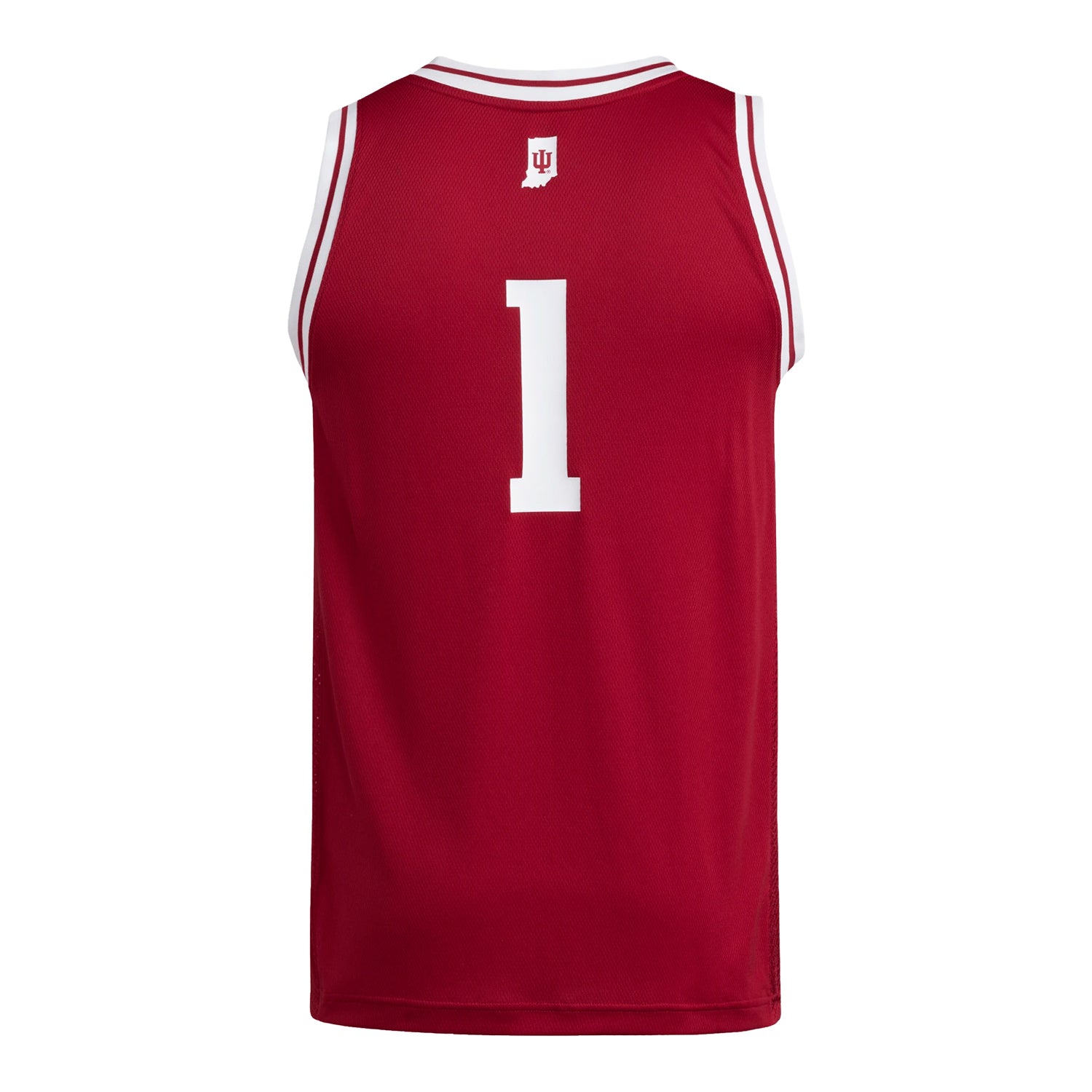 Indiana Hoosiers Adidas Basketball Swingman #1 Crimson Jersey