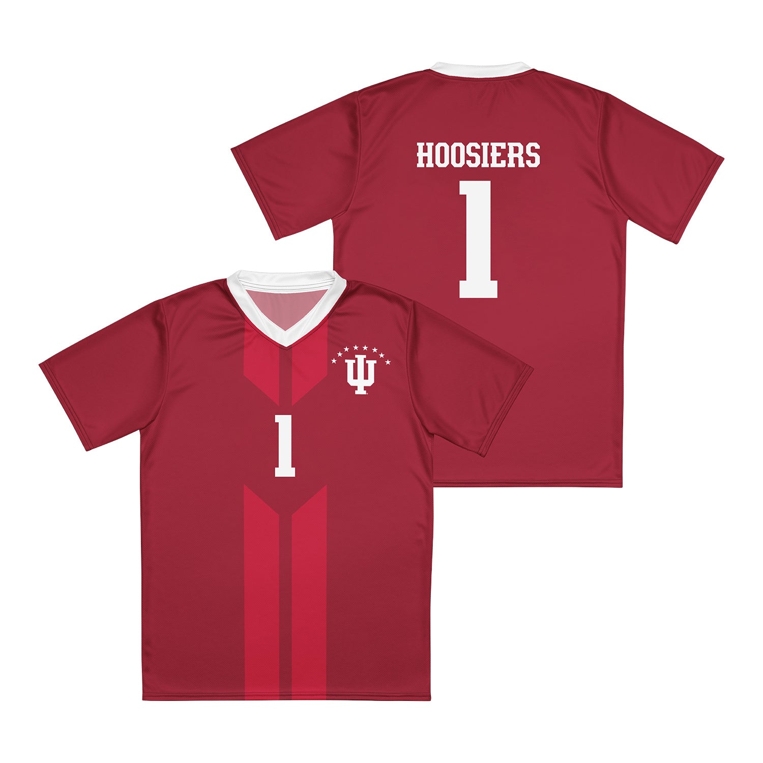 Indiana Hoosiers Soccer Replica Jersey - Full View
