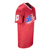 Indiana Hoosiers TCA Americana Baseball Jersey - Right view