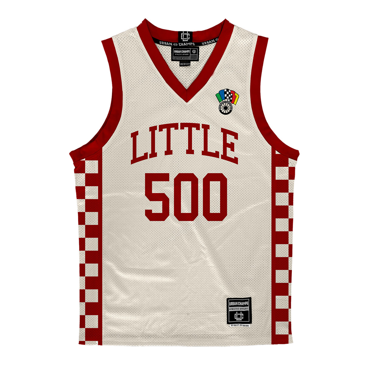 Indiana Hoosiers Little 500 Basketball Jersey - Front View
