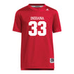 Indiana Hoosiers Adidas #33 Connor Hole Crimson Student Athlete Football Jersey - Front View