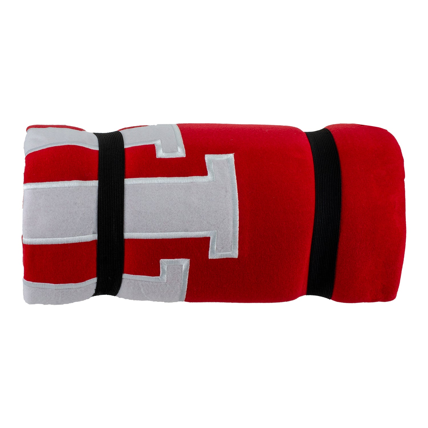 Indiana Hoosiers 54X84 Crimson Sweatshirt Blanket - Packed View