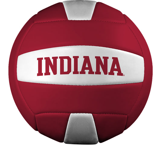 Indiana Hoosiers Full Size Volleyball - Back View