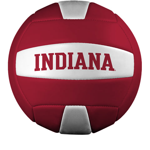 Indiana Hoosiers Mini Volleyball - Back View