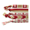 Indiana Hoosiers Knotted Hair Tie - Full View
