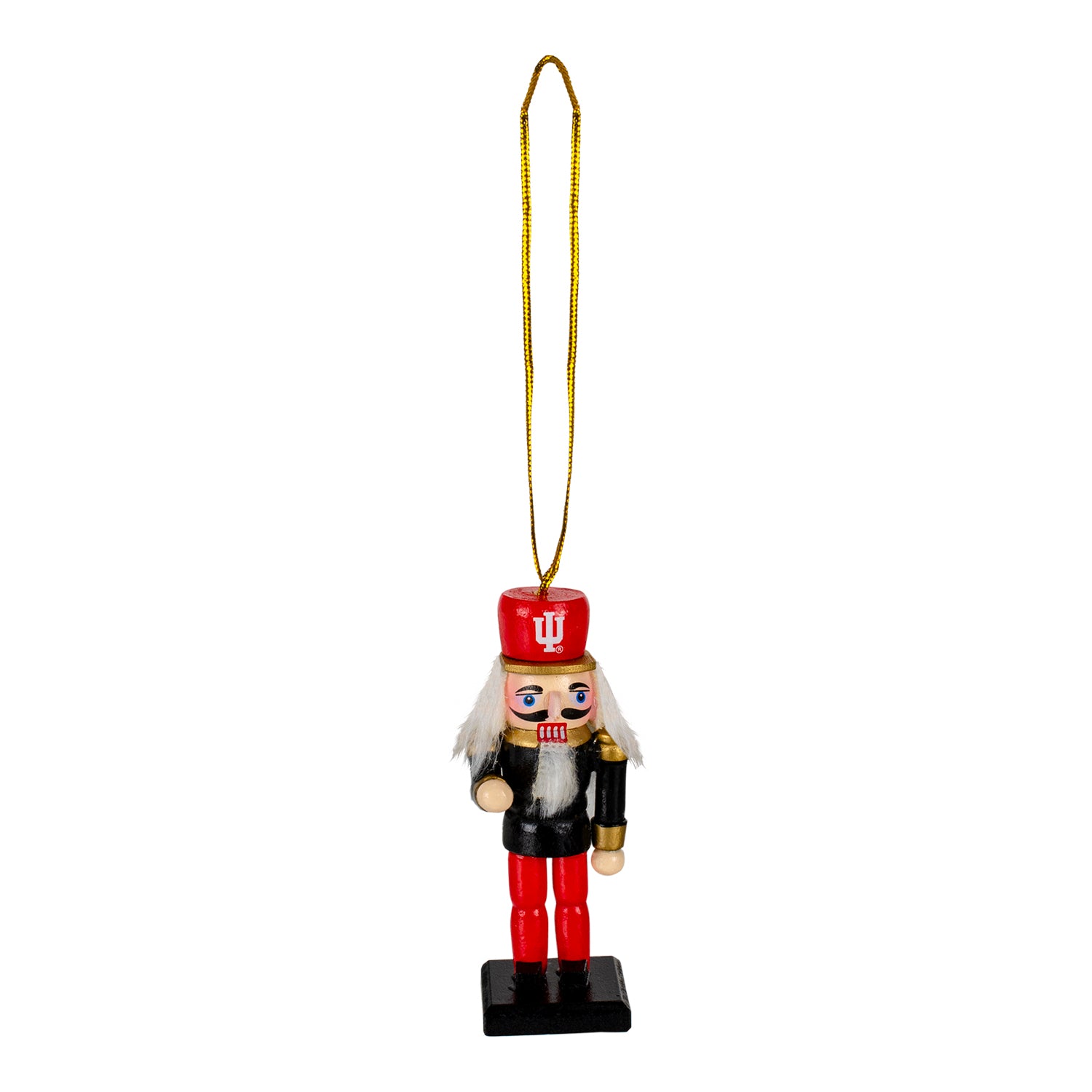Indiana Hoosiers Nutcracker Ornament Official Indiana University
