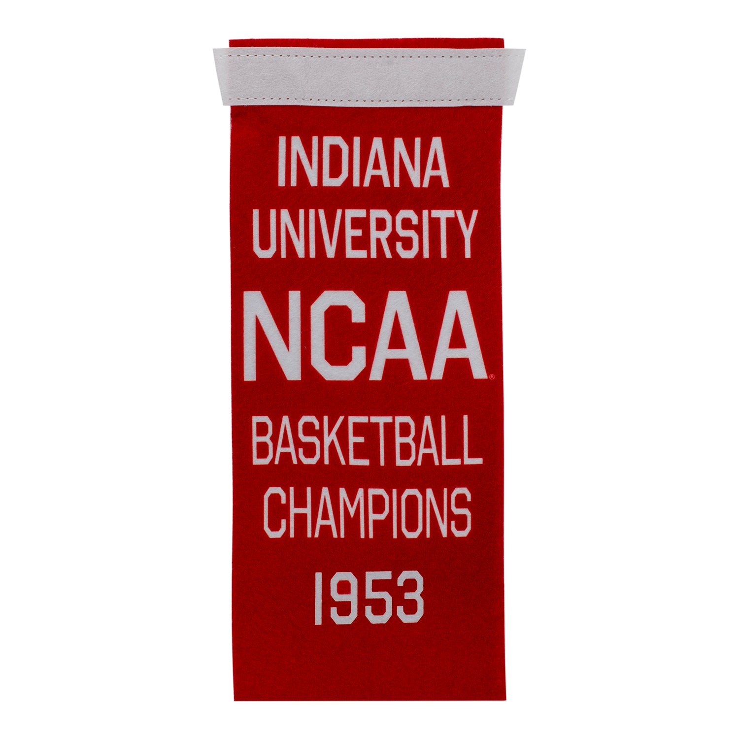 Indiana Hoosiers 5"x12" Basketball Championship Banners - 1953 Banner