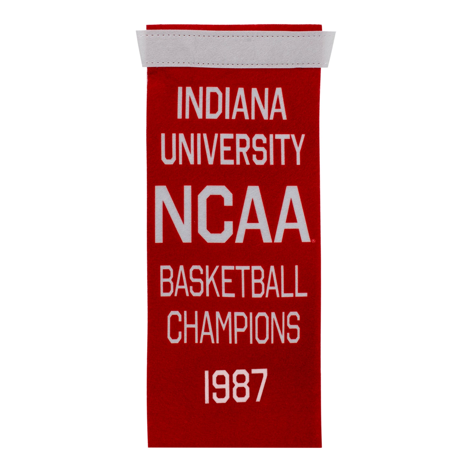 Indiana Hoosiers 5"x12" Basketball Championship Banners - 1987 Banner