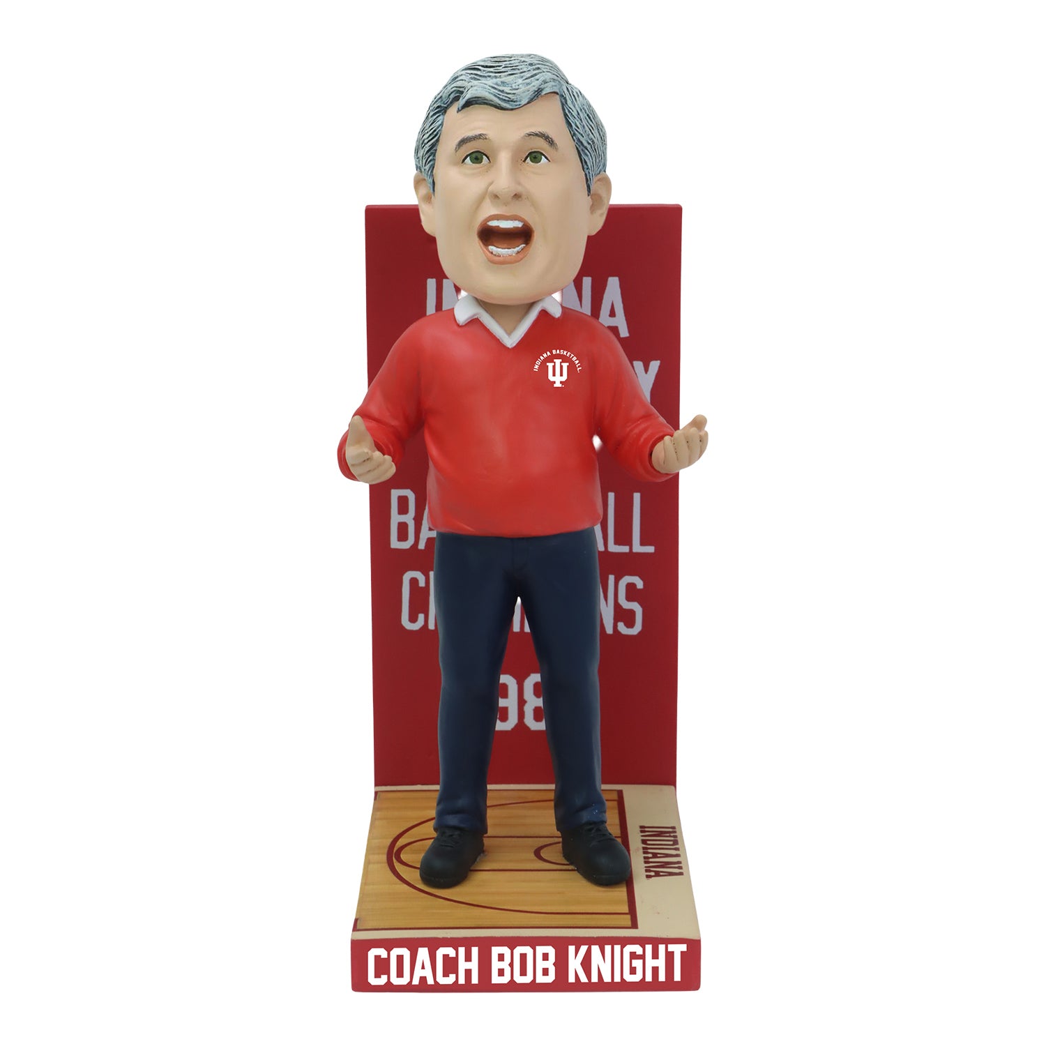 Bob Knight Championship Bobblehead Set