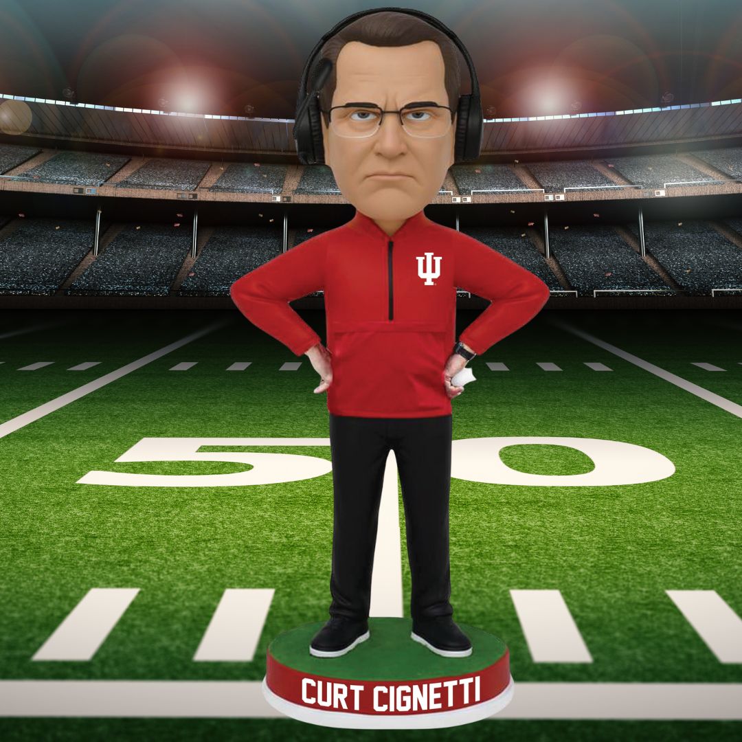 Curt Cignetti Indiana Hoosiers Coach Bobblehead