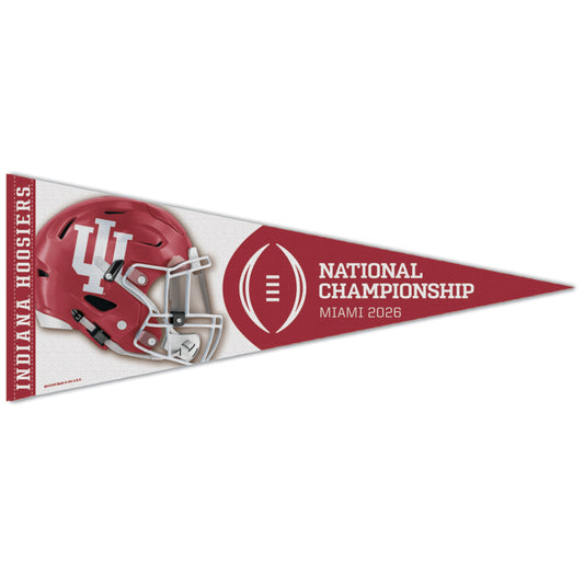 Indiana Hoosiers CFP 2025-2026 Bound Pennant
