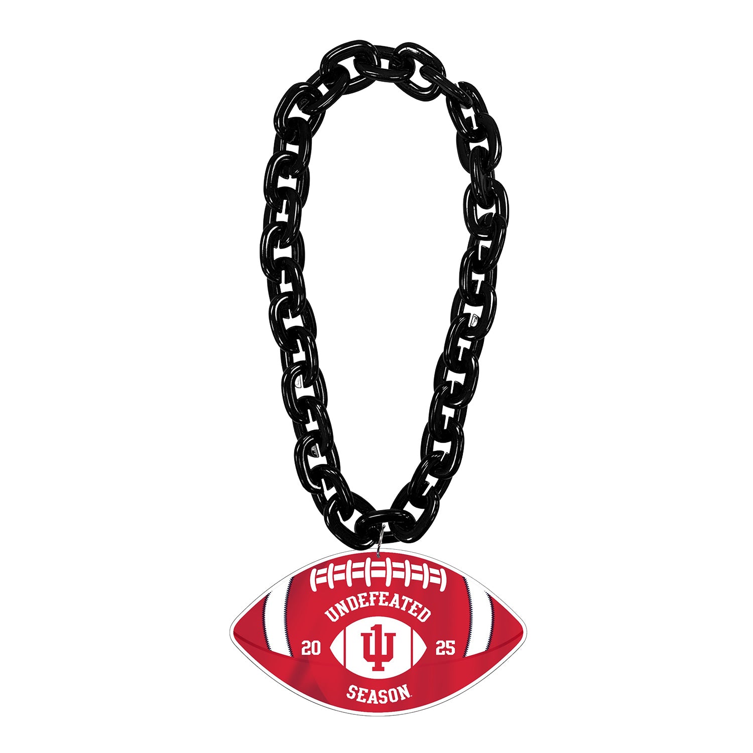 Indiana Hoosiers Aminco 2025 College Football Playoff Champs Undefeated Season Fan Chain
