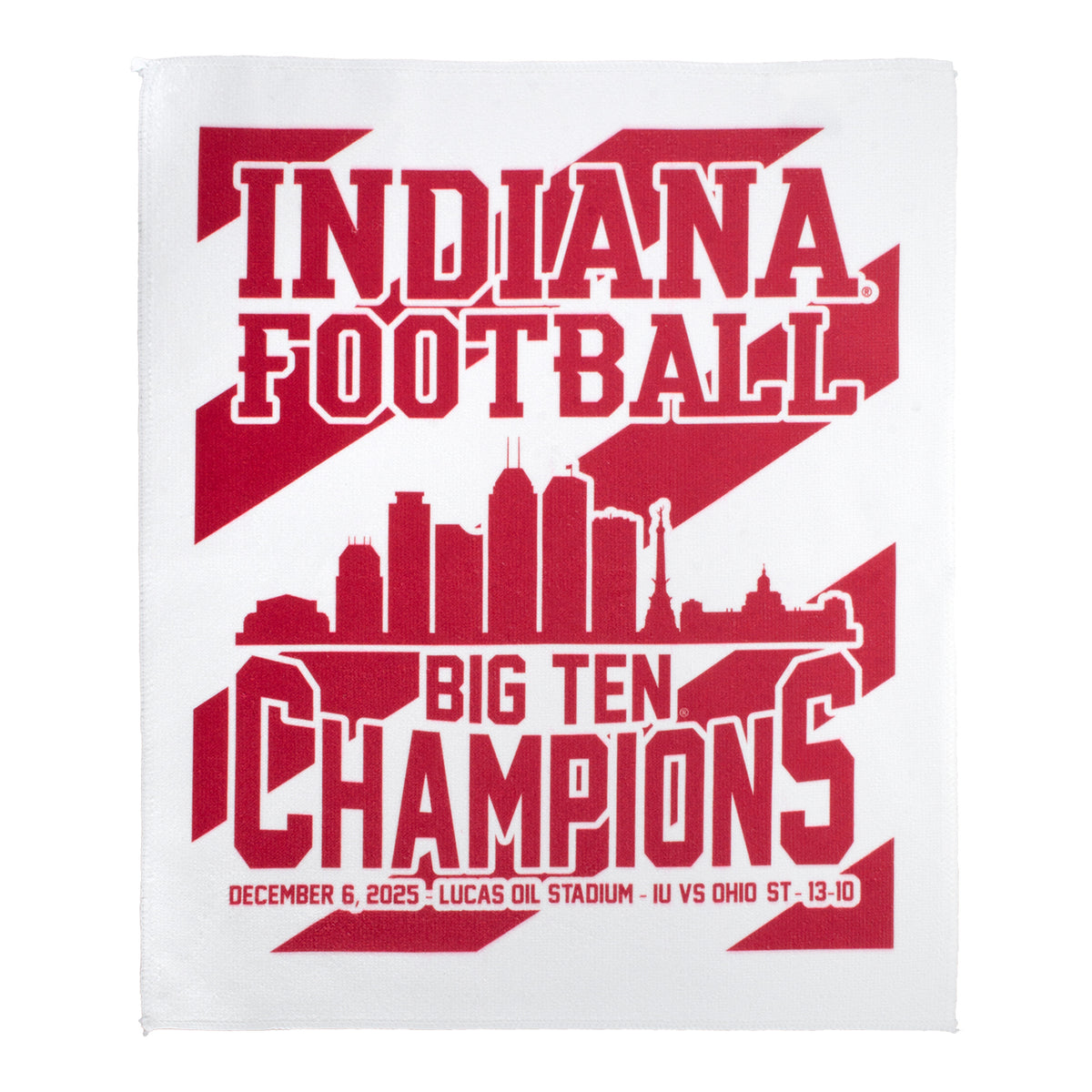 Indiana Hoosiers 2025 Postseason Football 5 Pack Rally Towel Set