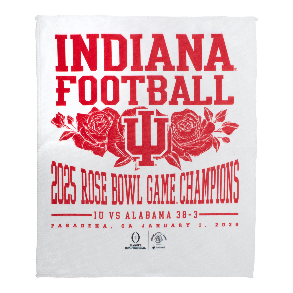 Indiana Hoosiers 2025 Postseason Football 5 Pack Rally Towel Set