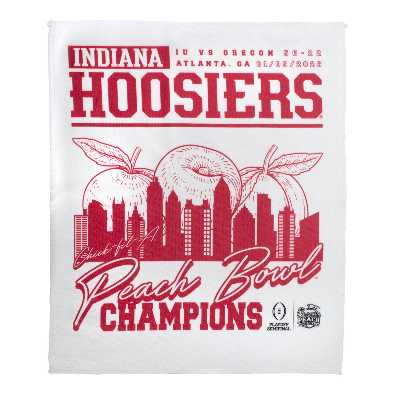 Indiana Hoosiers 2025 Postseason Football 5 Pack Rally Towel Set