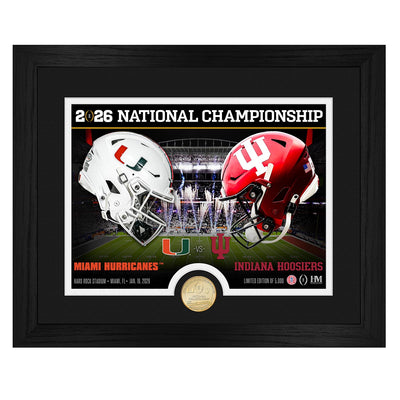 2025-26 CFP National Championship Match Up Bronze Coin Photo Mint