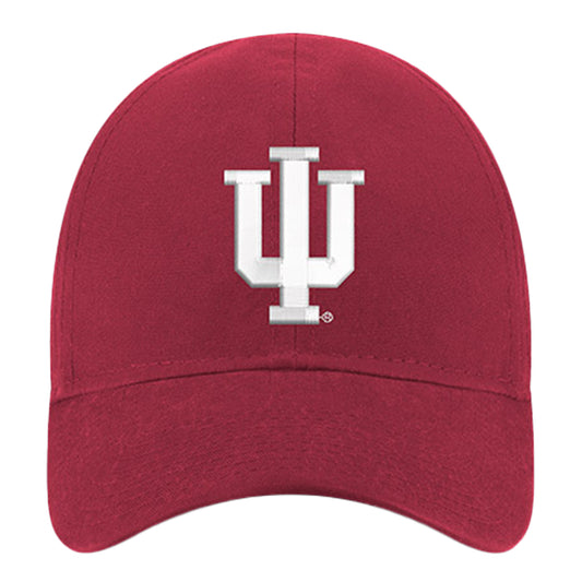 Infant Indiana Hoosiers Adjustable My 1st Crimson Hat - Front View