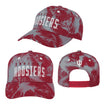 Youth Indiana Hoosiers Redzone Marbled Crimson Adjustable Hat - Full View