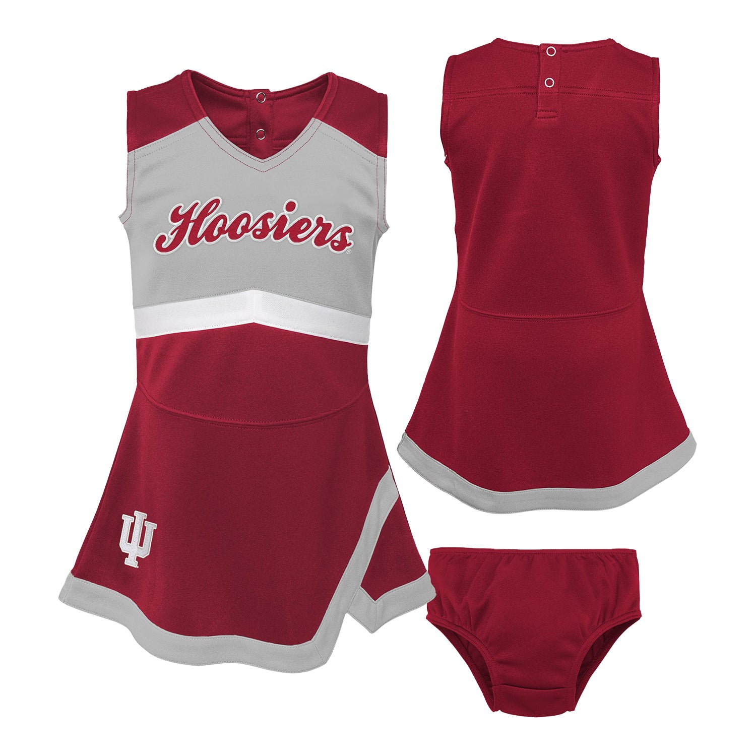 Toddler Indiana Hoosiers Cheer Captain Crimson Set Official Indiana University Athletics Store