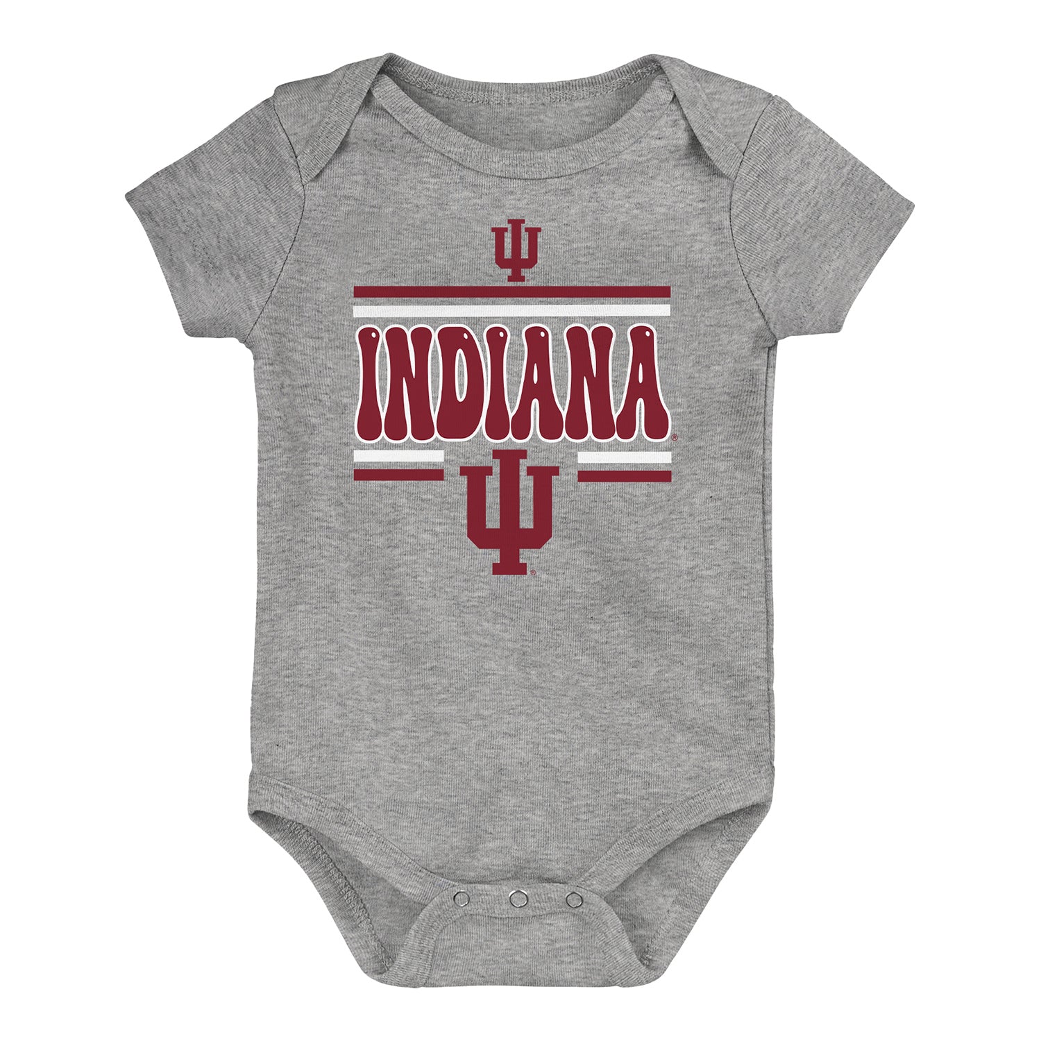 Indiana Hoosiers Infant Commic 3 Pack Onsies