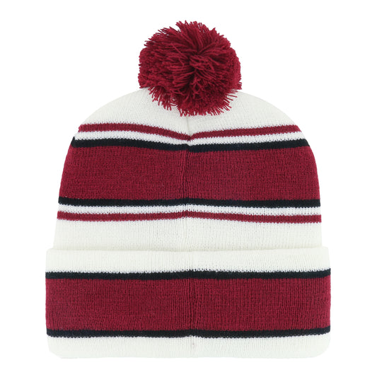 Youth Indiana Hoosiers Stripling Cuff Knit Hat - Back View