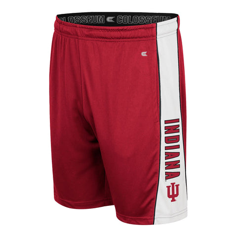 Youth Indiana Hoosiers Sanest Choice Crimson Shorts - Angled Right View