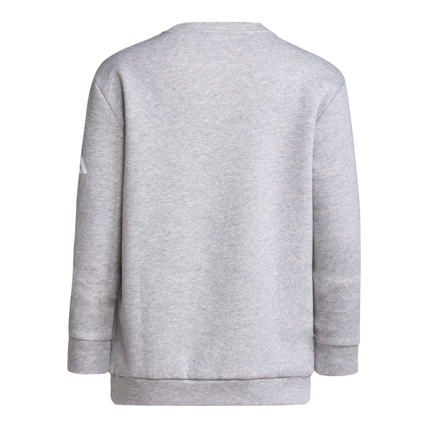 Youth Indiana Hoosiers Never Daunted Grey Crew Sweatshirt - Back View